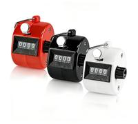 TAIANJI Clicker Counter, 3 Pcs Handheld Counters 4-Digit Tally Count Hand Mechanical HandTally Clickers Palm Pitch Counts for Counting, Golf, Sports Competition, School, Knitting