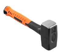 TAICHEUT 2lb/1kg Club Hammer with Induction Hardened,Lump Sledgehammer with Non-Slip Ergonomic Grip for Home Decoration Industrial Woodworking Operations