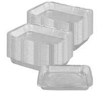 TAICHEUT 40 PCS Large Aluminium Foil Trays, 31.5x20.5x5cm Tin Foil Trays for Roasting, BBQ, Party Catering, Meal Prep