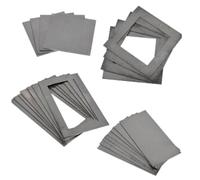 TAICHEUT 48 PCS Welding Coupons, Welding Practice Kit with Magnet for Beginners, Welding Training Metal for MIG, TIG Stick, Arc, Gas and Brazing, Black