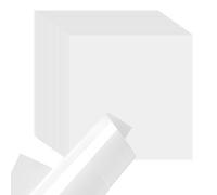 TAICHEUT 60 PCS Square Stencil Sheets, 12 x 12 Inch 10 mil Blank Clear Plastic Template Mylar Sheet for Handmade, Cutting Patterns, Decorate