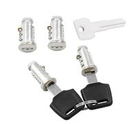 Taicols Pack of 4 Lock Cores for Thule, Roof Rack Security Lock, Includes 4 Lock Cylinders, 2 Keys and 1 Control Key, Roof Rack Locks for Roof Rack, Roof Boxes