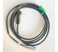 Taidacent DC12-24V NPN PNP 3 Wire Inductive Proximity Limit Switch Metal Detector Proximity Sensor Iron Induction Micro Proximity Switch Sensor (NPN Normally Closed, H2)