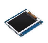 Taidda 1.8 inch TFT Serial LCD Module with PCB, Serious Color LCD Display Module with PCB SD Socket Compatible with 1602 Interface