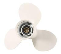 Taidda 11 5/8x11-G Durable Aluminum Outboard Motor Propeller Fit for, Directly Replace the Old One, Stable Performance, Fit for Boat Enthusiasts