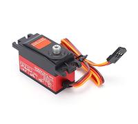 Taidda 14KG High Torque Gear Servo for 1:10 RC Car, Efficient Operation, Long Life Span, Red Color, Suitable for 1/10 Remote Control Car