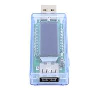 Taidda 195W 6.5A USB Tester Power Meter, Voltage Current Capacity Timer Tester, Device Efficiency with Smart Memory Function, Ideal for Charger, Power Bank & Device Testing