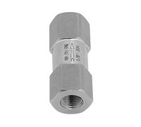 Taidda 304 Stainless Steel High Pressure Hex Split Check Valve for Sealing Ability and Connection, 1/8-1/2inch BSPP, for Various Applications (/8")
