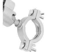 Taidda 360° Rotation Electric Drill Stand Holder for Precision Processing, Easy to Mount Electric Drill Bracket for Home Creation, Aluminum Alloy Construction, Fit for Small Pieces Processing