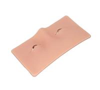 Taidda 3D Silicone Professional Makeup Practice Face for Eye Makeup Training for Artists,Novice Cosmetologists,Reusable Silicone,6.7 X 3.4in