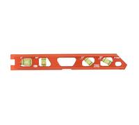 Taidda 4 Strong Magnets Accurate Bubble Level Magnetic Ruler Crafted from Aluminum Casting, Measuring Instrument Tool for Conduits with ±0.029° Accuracy