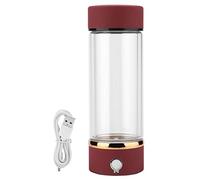 Taidda 420mL Hydrogen Water Filter Bottle, Hydrogen Rich Water Cup Bottle Portable USB Hydrogen Ionizer Generator Maker