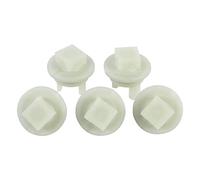 Taidda 5 Pcs Grinder Plastic Gear, Home Kitchen Meat Grinder Replacement Parts Plastic Gear Sleeve Fit for Bosch