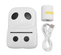 Taidda 50mm Thermal Label Printer, Portable Label Maker with 1500mAh Battery and 1D 2D Barcode Support, for Organizing Retail Mobile Office Cold Chain Logistics