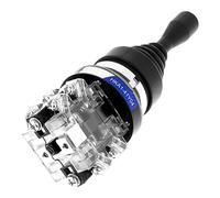 Taidda AC 380V 15A 4 Position 4NO Joystick Controller Switch Durable Performance for Industrial Control Circuit Plastic Metal Replacement