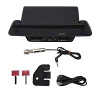 Taidda Acoustic Guitar Pickup, Rechargeable Magnetic and Microphone Soundhole Pickup with Dual System and Independent Volume Control, for 39 40 41 42 Inch Acoustic Guitars