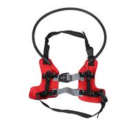 Taidda Adjustable Blind Dog Harness Halo Practical Bumper Collar for Visually Impaired Puppies to Maintain Mobility (S)