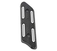 Taidda Adjustable Exhaust Pipe Heat Protector Guard for Scooters Z1000 NMAX 125 27-51mm Suitable for Motorcycles, ATVs, Carbon Fiber Style (White)