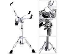 Taidda Adjustable Stable Drum Stand Universal for Snare Drums Thickened Durable Professional for Drum Practice 15.7-21.7in Dumb and Ethereal