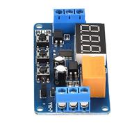 Taidda Adjustable Time Delay Relay Switch Module for DC/AC Control, Wide Application, Industrial Circuit Board Design for Motors, Pumps, 3V-7V, 0.6oz