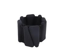 Taidda Adjustable Wrist Weighted Bracelet for Fitness, Comfortable Silicone Wrist and Ankle Weight for Yoga, Pilates, 2 X Weights for Women (Black)