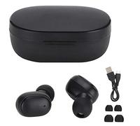 Taidda Airdots Wireless Stereo Binaural Earbuds TWS A6S Bluetooth 5.0 Earphones Black In-Ear Headphones with Charging Case