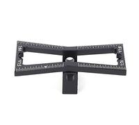 Taidda Aluminum Dovetail Joint Scriber Marker Precision Woodworking Guide Tool for Carpenters and Enthusiasts, 1 X Dovetail Marker for 1:5/:6/:7/:8 Mm Measuring Range