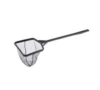 Taidda Aquarium Fish Net Lightweight Catching Tool for Small Fish, Holds Up to 500g, for Tank, ABS Material, Black (S)