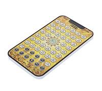 Taidda Arabic Learning Machine Electric Educational Early Learning Pad Reading Machine Toy for Children Above 3 Years Old, Non- Plastic Material (Yellow)