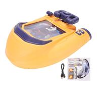 Taidda Astronaut Simulation Steering Wheel Toy, Kids Racing Car Game Console with Sound Effects and Speed Adjustment, for Children Interactive Play and Social Bonding