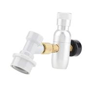 Taidda Beer Gas Kegs Kegging Connector, Homebrew CO2 16g Regulator Charger Kit Gas Disconnect Home Draft Beer Kegerator 2#