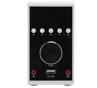 Taidda Bluetooth 5.0 Amplifier Stylish Compact HIFI Stereo Sound Digital Amp for Computers TVs, ABS Material (White)