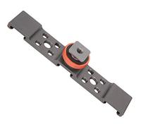 Taidda Camera Mobile Phone Hot Shoe Mount Adapter, Durable Aluminum Alloy Bracket Stand, Expandable Equipment Holder for Mic, Monitor, Fill Light, Suitable for Professional Photographers (Grey)