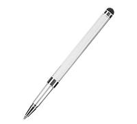Taidda Capacitive Stylus Pen Ultra-Fine Ballpoint Drawing Touch Screen Pen for IOS Phone 5S/6/6S/7/8/X Smooth Strokes Metal 5.3in Artists (White)