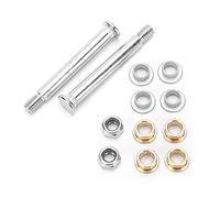 Taidda Car Front Door Hinge Bushing Repair Kit with Excellent Performance Fit for Ford Aerostar/Explorer/Fit for - 2 Pcs Screw, 8 Pcs Bush, 2 Nut - Replacement for Ford Van, for for, for for