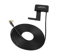 Taidda Car Radio Active Antenna, DAB/DAB+ Digital Car Radio Active Antenna Aerial SMB Right Angle Glass Mount Active Antenna