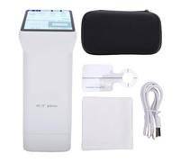 Taidda Colorimeter, 4mm Measuring 3.5 Inch Touch Screen Color Difference Meter with D50 Light Source and Mobile APP, for Printing Industry and Color Analysis