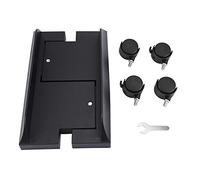 Taidda Computer Case Holder, Computer Case Stand Holder Bracket Removable Computer Case Stand Holder Bracket Desktop Mainframe Storage Rack with Brake 2#