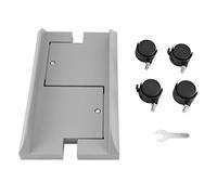 Taidda Computer Case Stand Holder Bracket, Removable Computer Case Stand Holder Bracket Desktop Mainframe Storage Rack with Brake 1#