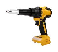 Taidda Cordless Rivet Gun, Brushless Motor with LED Light and Reverse Function, with 2248lbs Pulling Force, for Aluminum and Stainless Steel Rivets 3/32 1/8 5/32 1/5 Inch