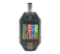 Taidda DC Voltage Tester, 4.5-50V 0-6A 0-600W Power Meter with Rotatable Color Screen and Bidirectional Detection, for Battery Monitoring and Solar Energy System Optimization