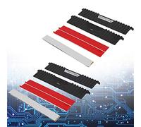 Taidda Desktop Computer Memory Bank Aluminum Cooling Fin for DDR / DDR2 / DDR3 / DDR4, Efficient Heat Dissipation for Memory Protection, 2PCS Cooling Vest for Desktop Users