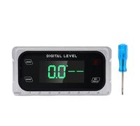 Taidda Digital Protractor, Angle Finder Touch Screen Inclinometer with Large LCD Display & V Shaped Base, Embedded Magnets, for Woodworking Automotive Metalworking