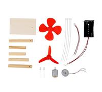 Taidda DIY Wind Generator Educational Toy Kit for Kids, Stimulating Interest and Hands-on Ability, Eco-friendly Wood Material, 1.5V Power Generator Toy for Children