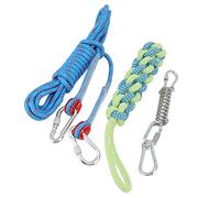 Taidda Dog Spring Pole Toy Durable Stainless Steel Muscle Builder for Small Medium Large Dogs, Dog Exercise Rope for Outdoor Yard Play