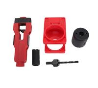 Taidda Door Latch Hole Opener Kit Mortising Tool Spherical Lock Installation Guide Template with Stainless Steel Blades for 1-3/8 & 1-3/4 Inch Thick Doors