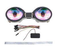 Taidda Double Round LCD Display Module, 1.28 Inch Touch Display Development Board with Dual Core 240MHz Processor, for Interactive GUIs and DIY Projects