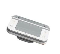 Taidda Double Sided Magnetic Window Cleaner Strong Safety Rope Large Handle Anti Pinch Separator for 3 to 10mm Glasses,in Gray Color 5.9 X 3.9 X 1.6in