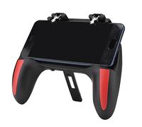 Taidda Dual Cooling Fans Smartphone Gamepad for Heat Dissipation and Extended Playtime, Ergonomic Handle, Applicable for 4.7-6.0inch Phones, Black (5000mah)
