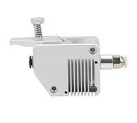 Taidda Dual Drive Metal Extruder with Sealing Performance Adjustment for 3D Printer, 1.75mm Silver Consumable - Smooth Filament Feed for All Nylon and TPU/TPE Materials (Right Hand)